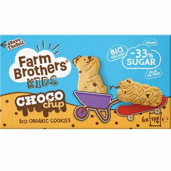 Boerderijkoekjes Choco Chip - 48 Uitdeelzakjes (biologisch)