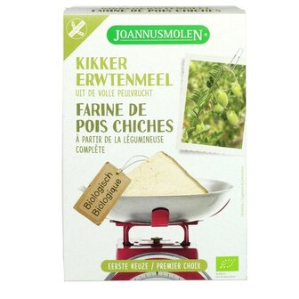 Glutenvrij Kikkererwtenmeel 275 gram (biologisch)