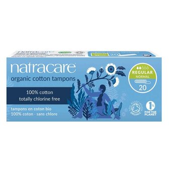 Tampons Normaal 20 stuks (biologisch)