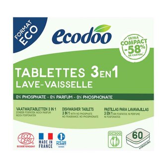 Vaatwastabletten Ecodoo