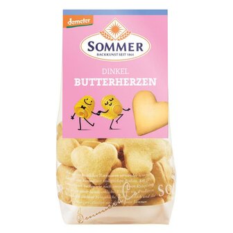 Spelt boterhartjes