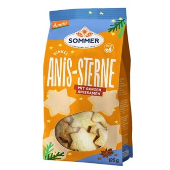 Spelt Anijssterren 125 gram (biologisch)