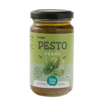 Groene pesto met olijfolie