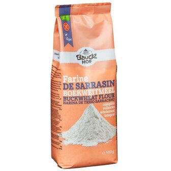 Glutenvrij boekweitmeel van Bauckhof