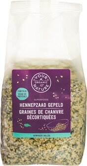 Hennepzaad 250 gram (biologisch)